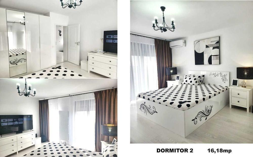 CASA DUPLEX DOMNESTI, MOBILATA, CENTRALA, TOATE UTILITATILE, COMIS 0% - Poză 5