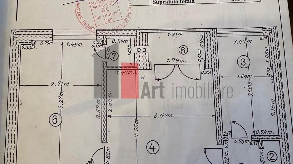 2 camere Nicolae Balcescu - 3 min  de Universitate - Poză 8