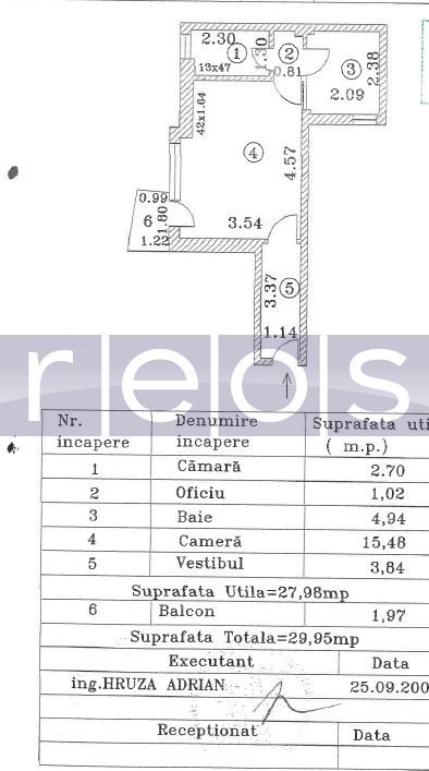 VANZARE GARSONIERA PIATA ROMANA 30MP RISK 1 NECESITA RENOVARE - Poză 7