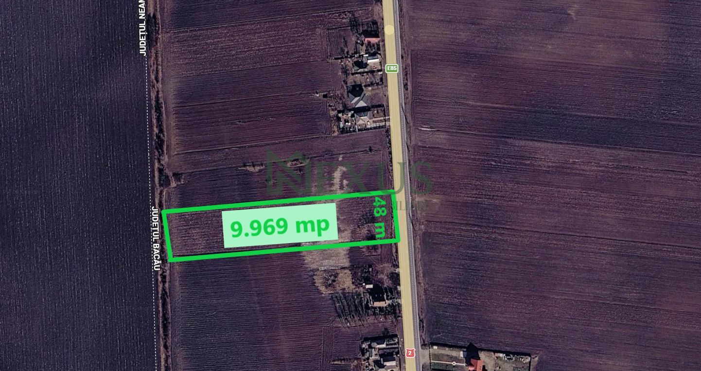 Teren de vânzare – 9.969 mp, Calea Romanului - Poză 1