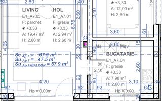 Comision 0%. Etaj 1. Bloc nou. Lift. Langa mijloc de transport - Schiță 13