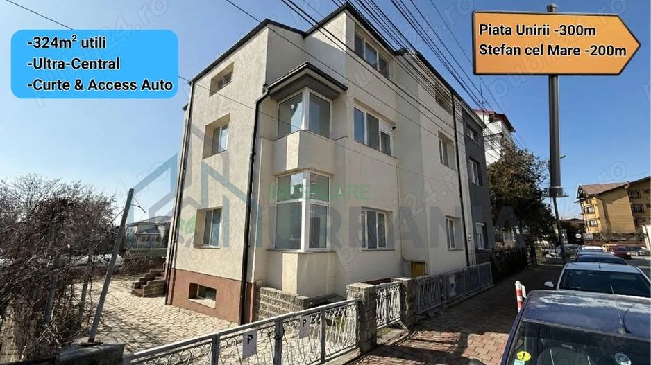 Imobil de inchiriat - Ultracentral 324 mp + curte - Poză 1