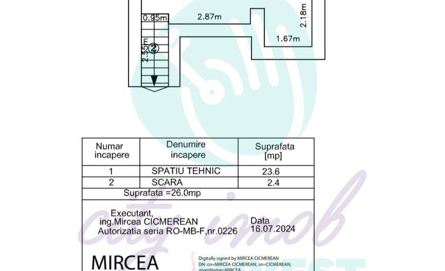 Casa formata din 2 corpuri cu TEREN 433 MP - Poză 20