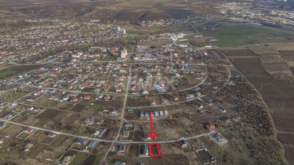 Teren 9,45 ari Ghidighici | 23 m fațadă | pentru construcții | 6 km de Chișinău - Poză 5