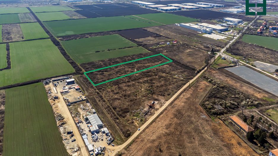 Teren intravilan cu PUZ aprobat - 23700 mp - Ghiroda - Timiș - Poză 2