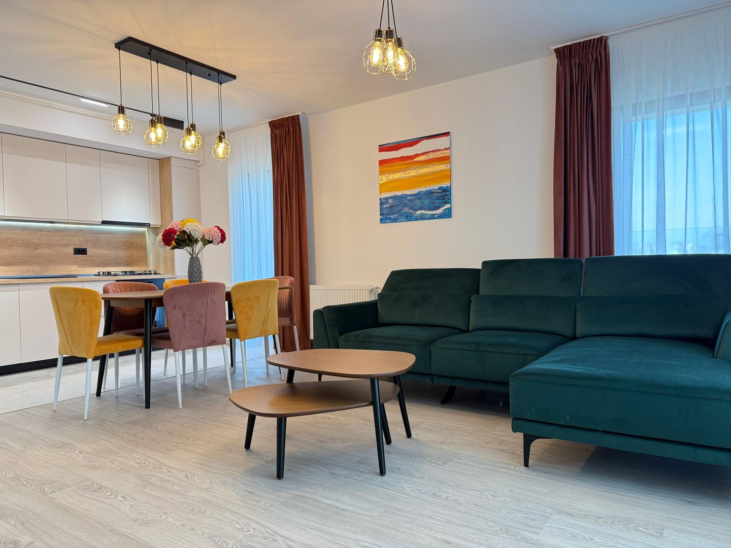 2 camere | prima inchiriere  | 60mp utili | vedere libera - Poză 4