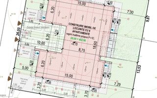 Casa cu 3 camere si 200 mp de curte, in Cartierul Arhitectilor - Schiță 7