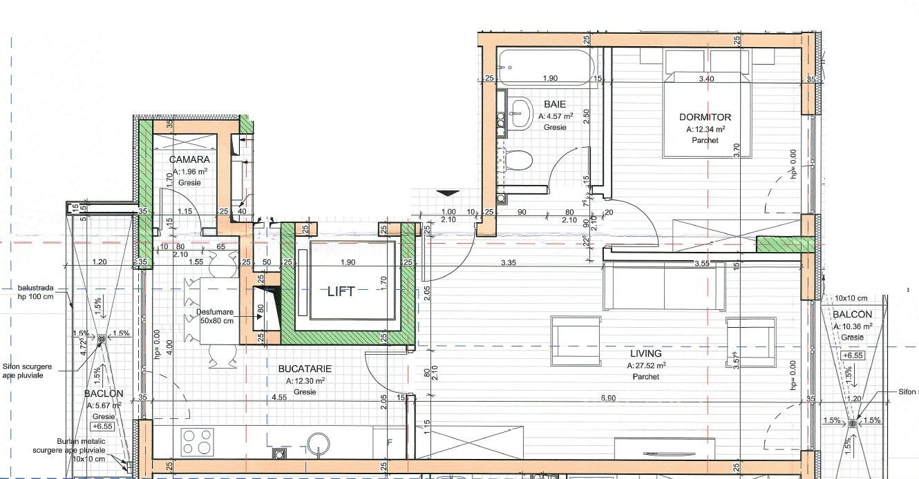 Apartament 2 camere in ansamblu rezidential nou Plopilor - Poză 2