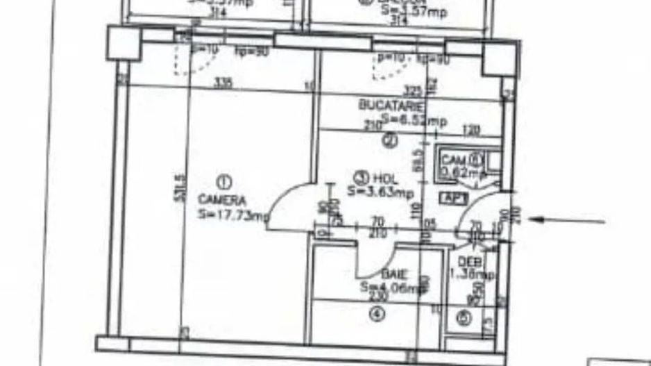 Garsonieră spațioasă 41 mp, etaj 2, bloc nou, parc IOR - Poză 6