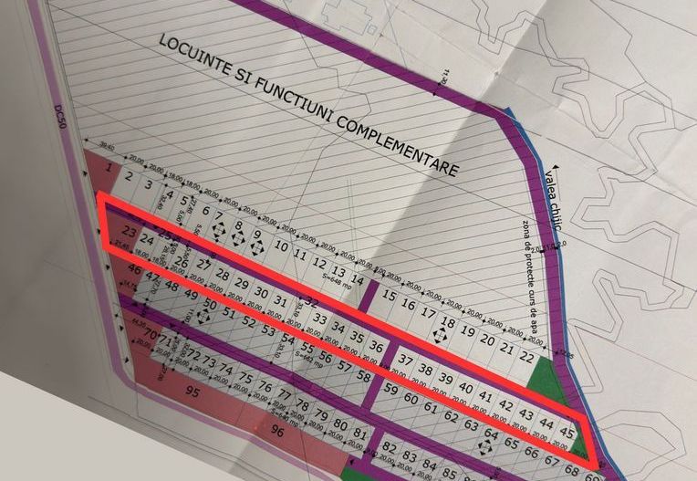 Teren intravilan cu destinația de construcție locuințe, Sacadat-13900e - Poză 2