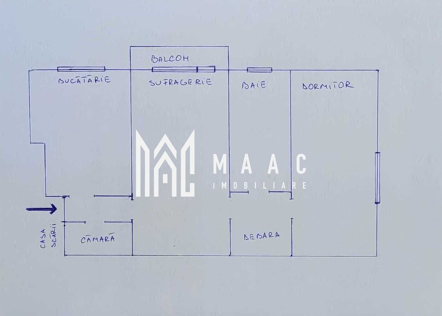Apartament 2 camere | Terezian | - Poză 11