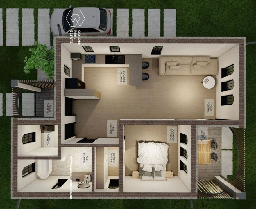Casa DAPHNE, 400 mp teren, Cartierul ATHENA, comision 0% - Poză 7