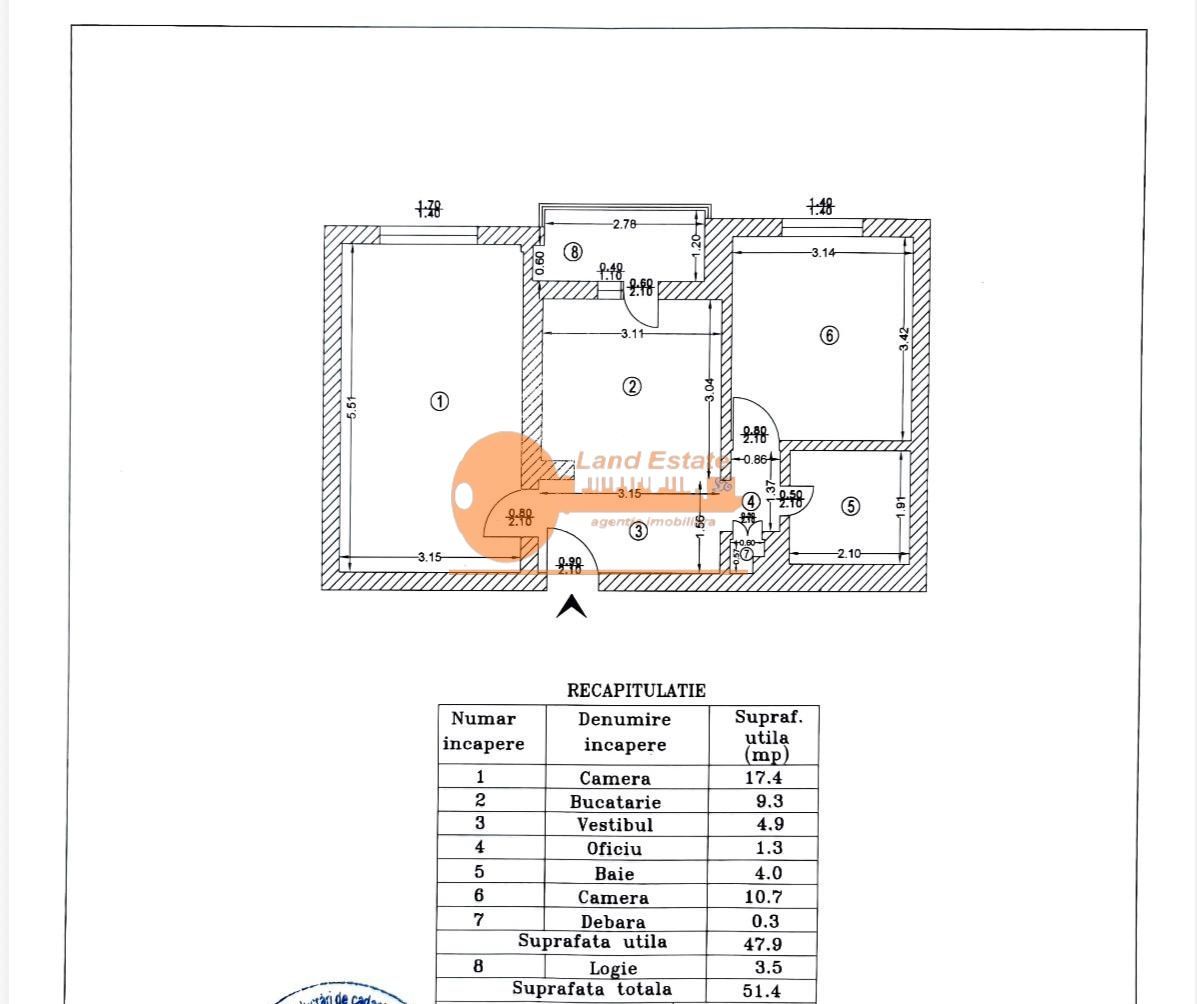2 camere Lujerului-Veteranilor ( bloc reabilitat-450 m metrou ) - Poză 9