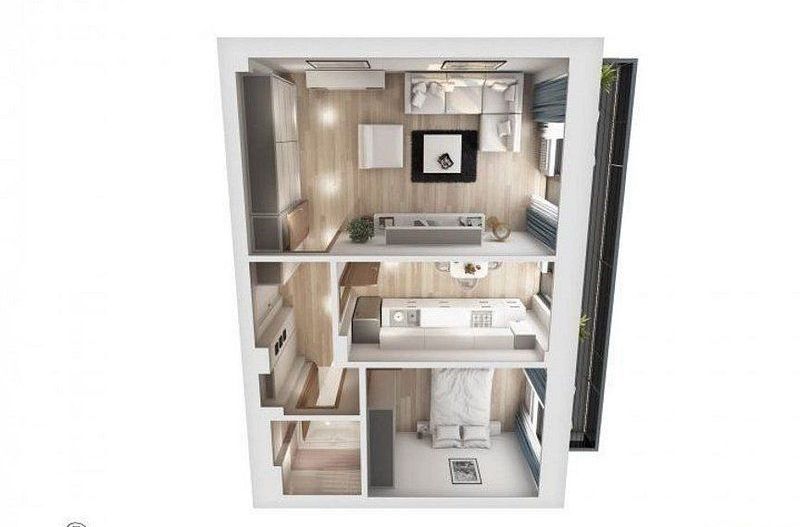 Apartament mobilat si utilat, parcare, Iancu Nicolae 133 - Poză 18