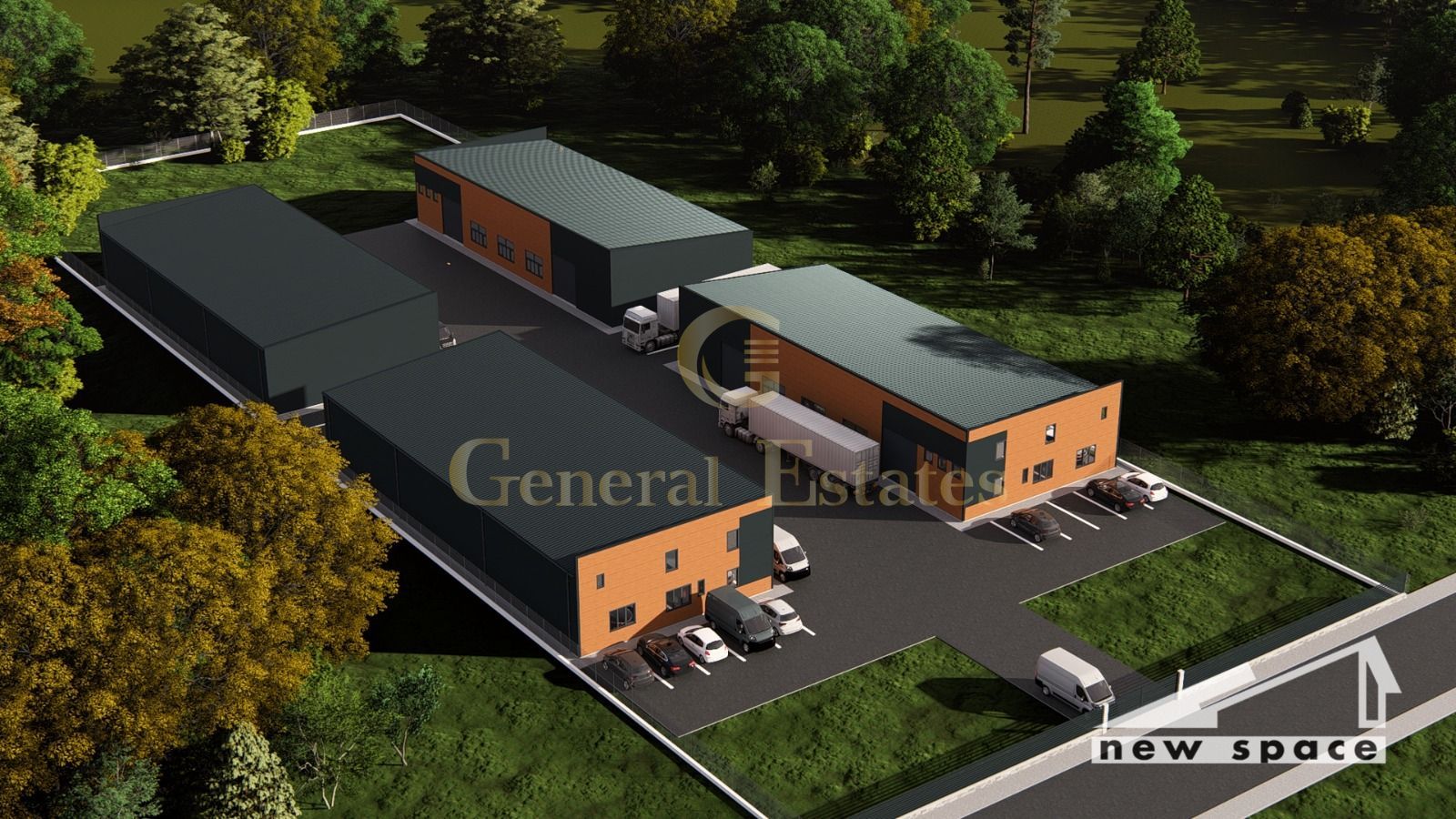 Închiriere hale noi 600mp / 300mp – Brașov, cartier Izvor - Poză 1