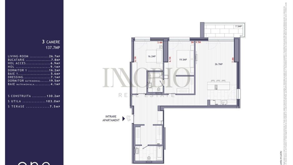 Apartament 3 Camere | One Herastrau Towers - Poză 15