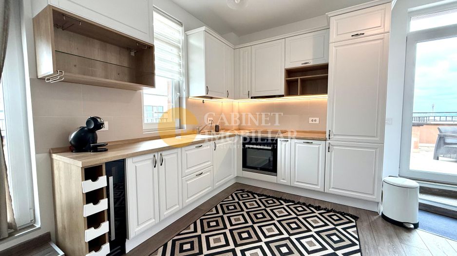 PENTHOUSE Complex Newton, 3 camere, Smart system, mobilat + parcare subterana - Poză 3