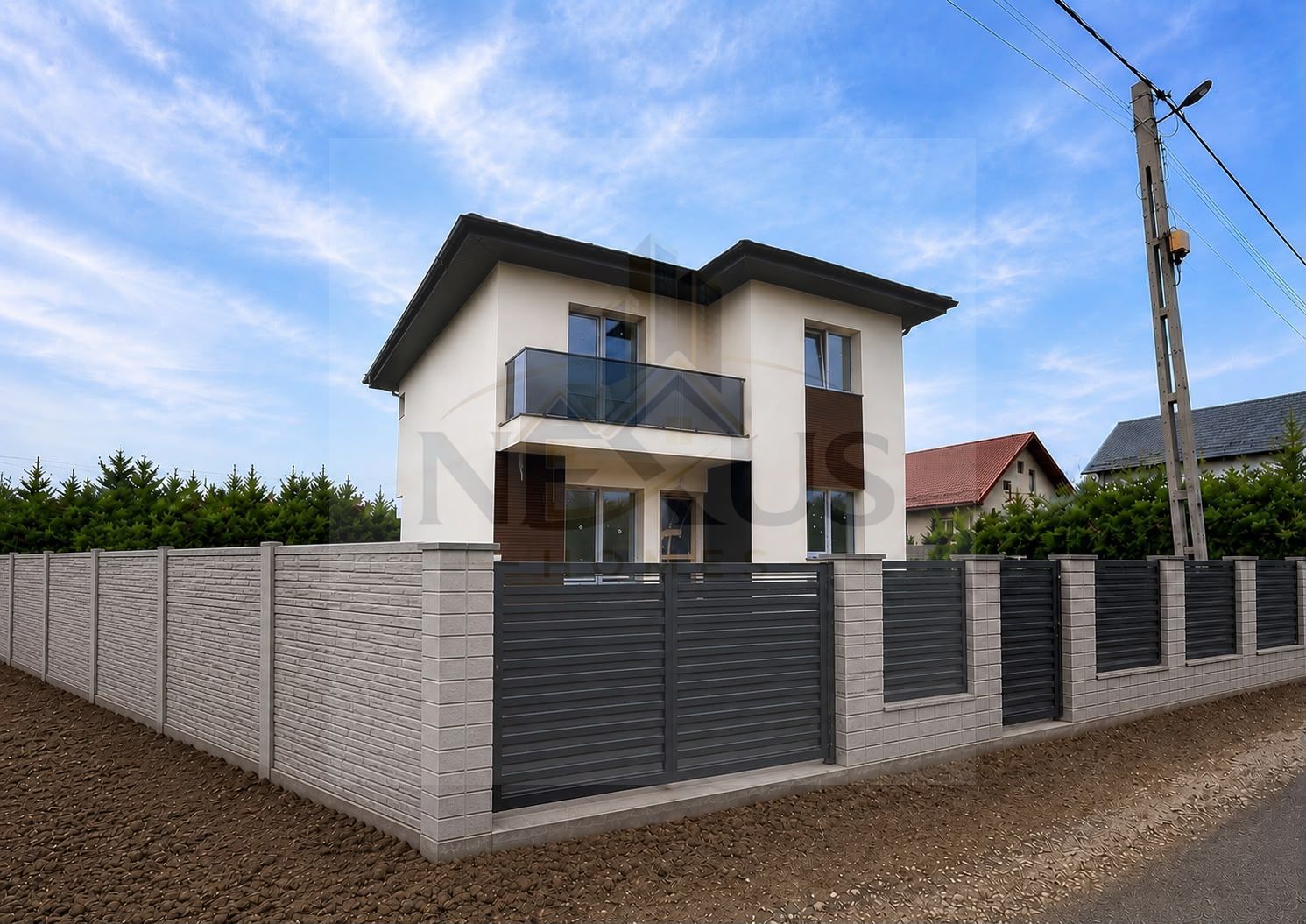 Vila individuala P+1E | Com Berceni - 4 cam -Incalzire prin pardoseala - Poză 1