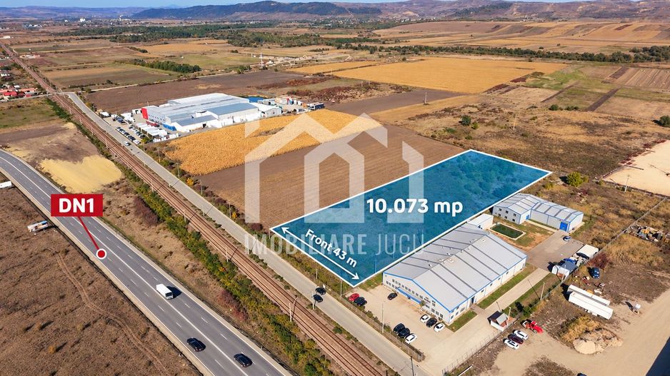 10.073 mp Industrial | Construibil | Acces Rapid DN1 – Răscruci - Poză 1