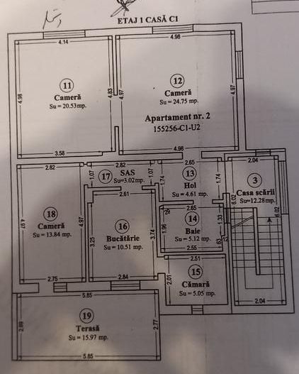 BRASADAS vinde ap 3 cam la casă - parter sau etaj zona 14 Mai. - Poză 3