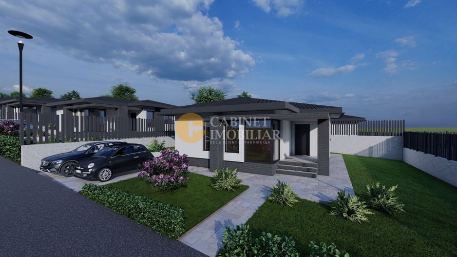 Casa Mediteraneana Visan Bucium PREMIUM 400mp teren 3 camere - Poză 2