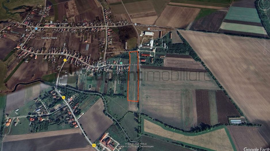 Sapient | Teren intravilan UAT Borș, Loc. Santaul Mare 19.100 mp - Poză 2