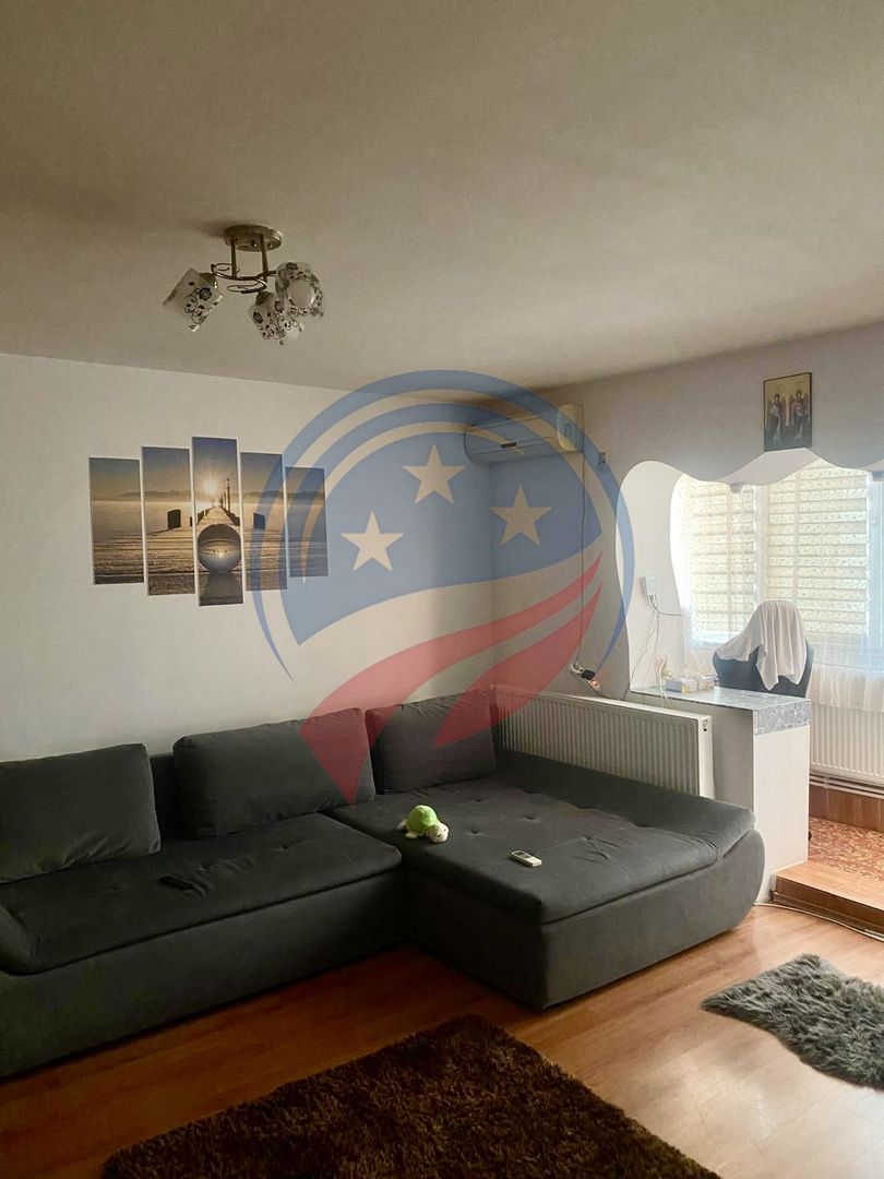 Apartament 2 camere, 55 mp, etaj 3/4, centrală proprie, mobilat și utilat - Poză 3