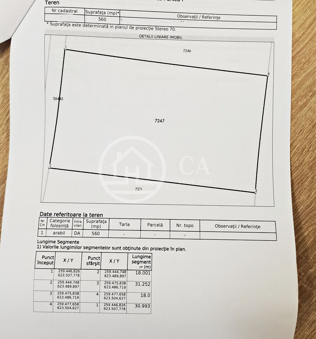 Teren intravilan de vânzare in Santandrei, Bihor - Poză 4