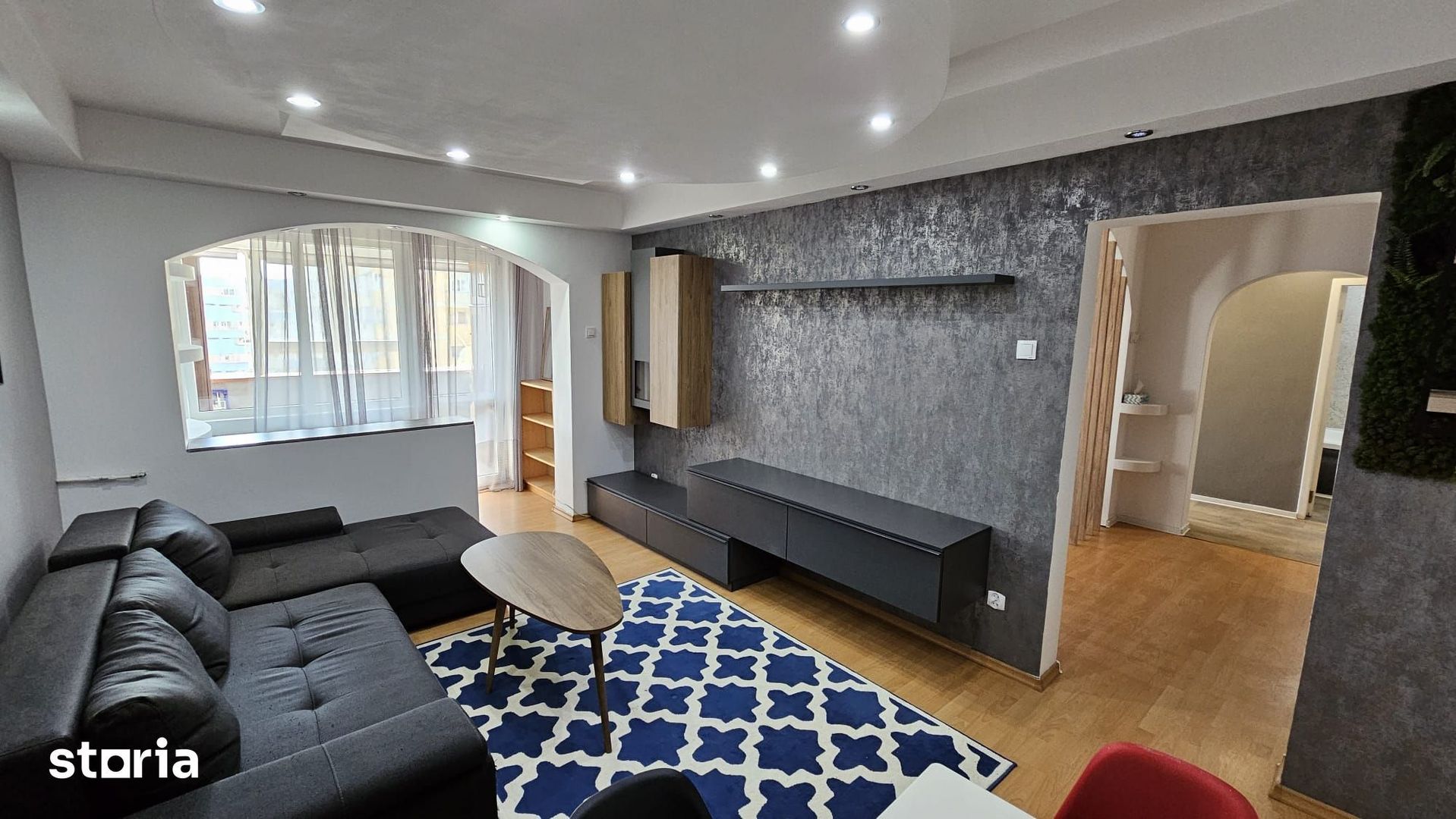 Apartament 2 camere renovat, mobilat modern, cat friendly, etaj 9, Mega Mall - Poză 1
