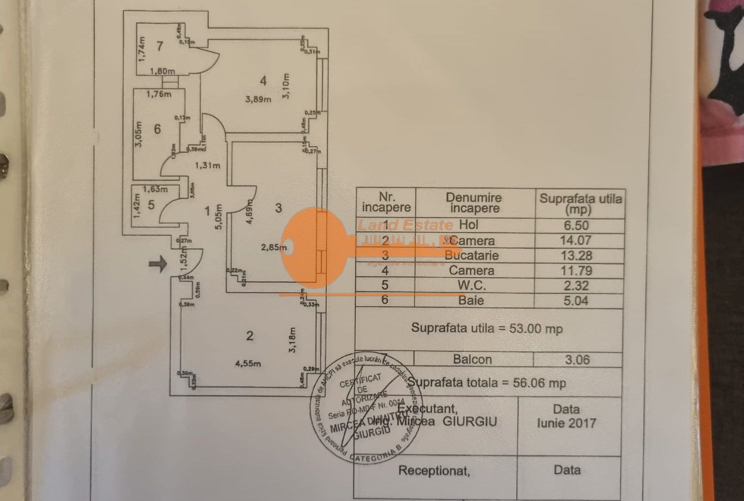 2 camere Rahova - 2017 - Schiță 15