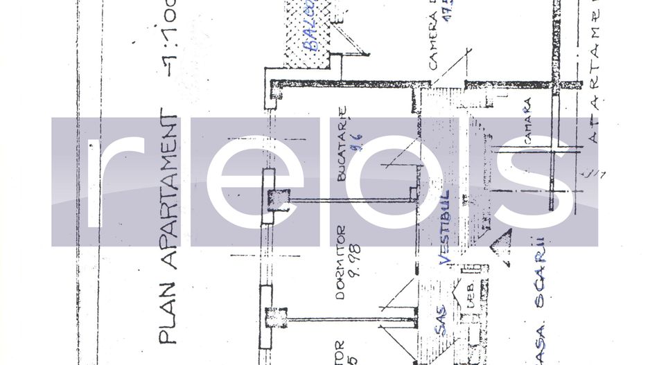 INCHIRIERE 4 CAMERE | 80 MP | AN 1981 | ZONA STEFAN CEL MARE - Schiță 16