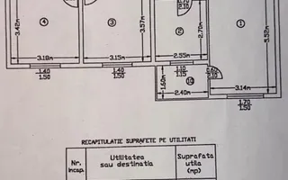 Apartament 3 camere decomandat 65 mp utili Bloc 1984 reabilitat - Poză 22