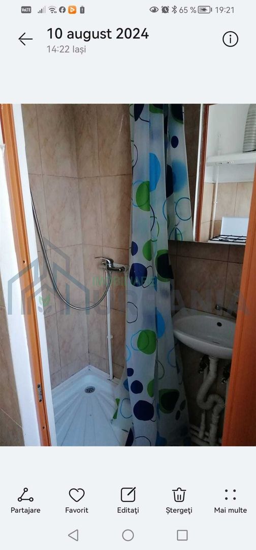 Garsonieră mobilată pentru închiriere în zona Alexandru cel Bun, lângă Liceul de Mecatronică - Poză 4