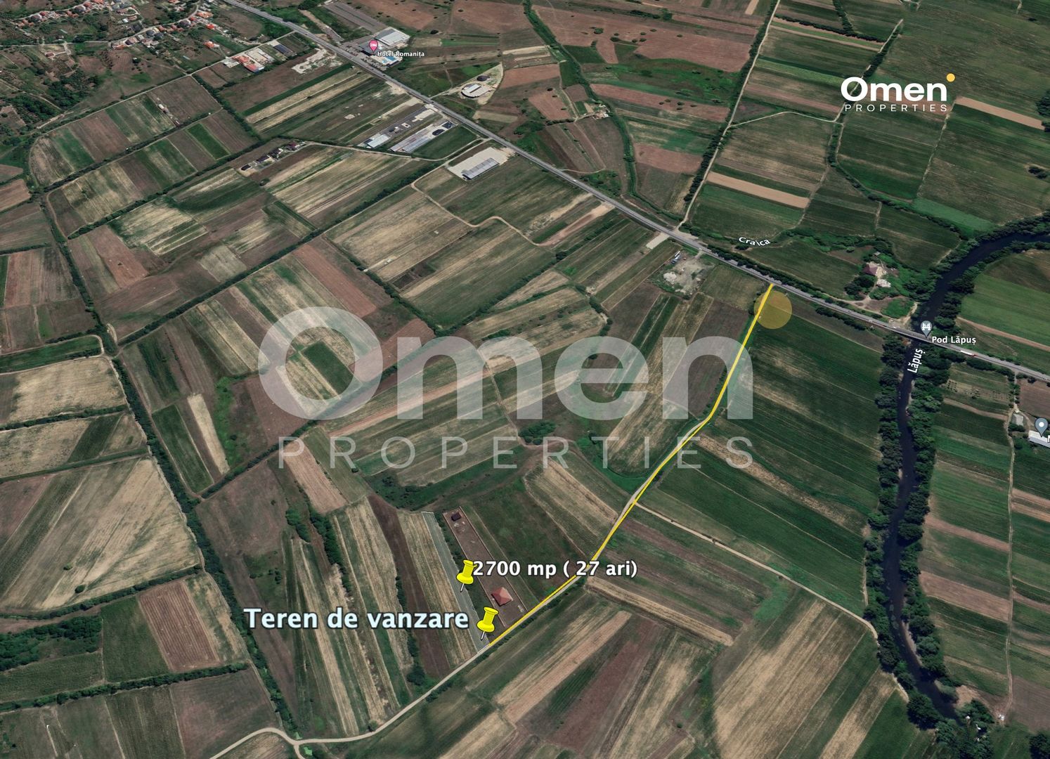 Teren intravilan Recea 27 ari - Poză 2