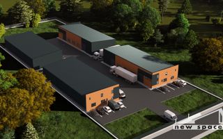 Închiriere hale noi 600mp / 300mp – Brașov, cartier Izvor - Poză 1