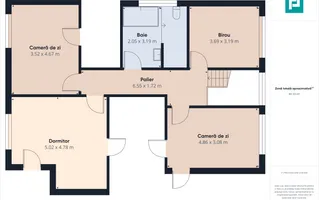 Vilă cu 5 camere de vânzare în zona Aradul Nou - Poză 31