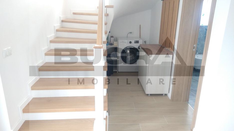Duplex finisat modern de 120mp, curte 250mp, 2 parcari, zona Terra - Poză 8