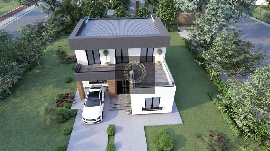 Casă individuală in Cetate, 4 camere, 4 bai, 3 dressing, 500 mp teren - Poză 5