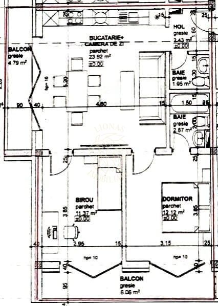 Apartament 3 camere-2 balcoane-etaj 1- Zona  Calea Moldovei - Poză 1