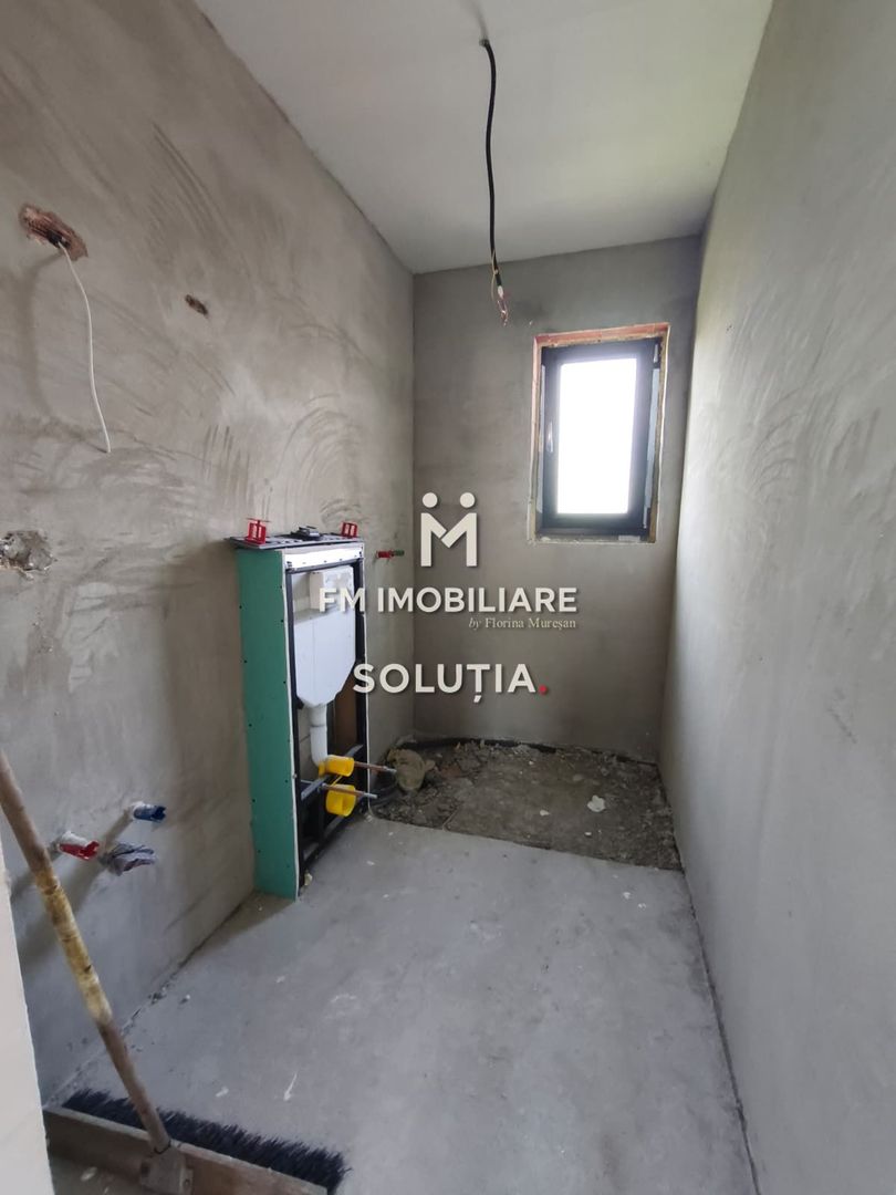 Casă nouă, semifinisată, 12 ari teren, Tăuții Măgherăuș! - Poză 16