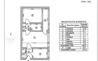 APARTAMENT 2 CAMERE | MATEI VOIEVOD | ETAJ 4/10 | CREDITABIL | - Poză 10