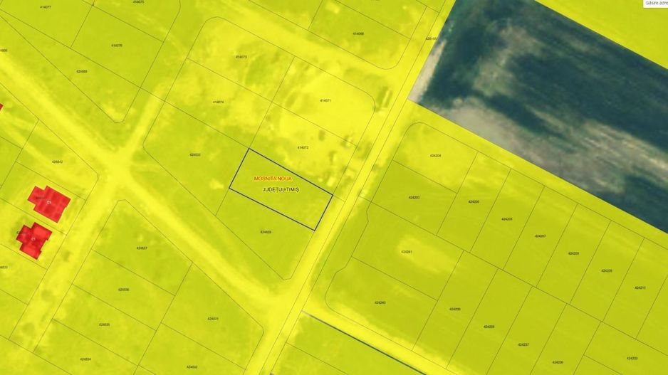 COMISION 0% | Teren Intravilan | Mosnita Noua | 738 mp | Front 27 mp - Poză 2