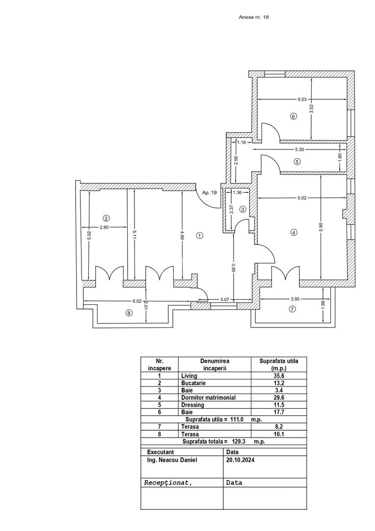 Apartament VIP Promenada Residence - Chiajna - Giulesti Sarbi - Schiță 22