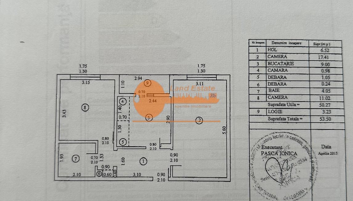 Apartament cu 2 camere la 4 minute de Metrou Crangasi (Bloc Reabilitat-Centrala) - Poză 17