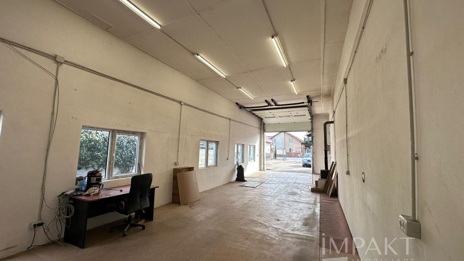 Floresti – Spatiu comercial 65 mp + 35 mp, groapa service, parcare - Poză 1