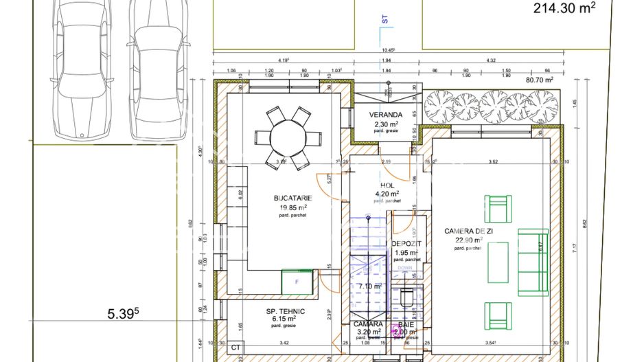 Casa Individuala Moderna Ultrafinisata, in Selimbar - Schiță 28