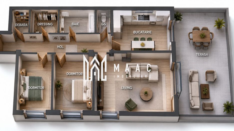 PENTHOUSE PREMIUM | Terasă Panoramică | Avantgarden – Shopping City - Poză 7