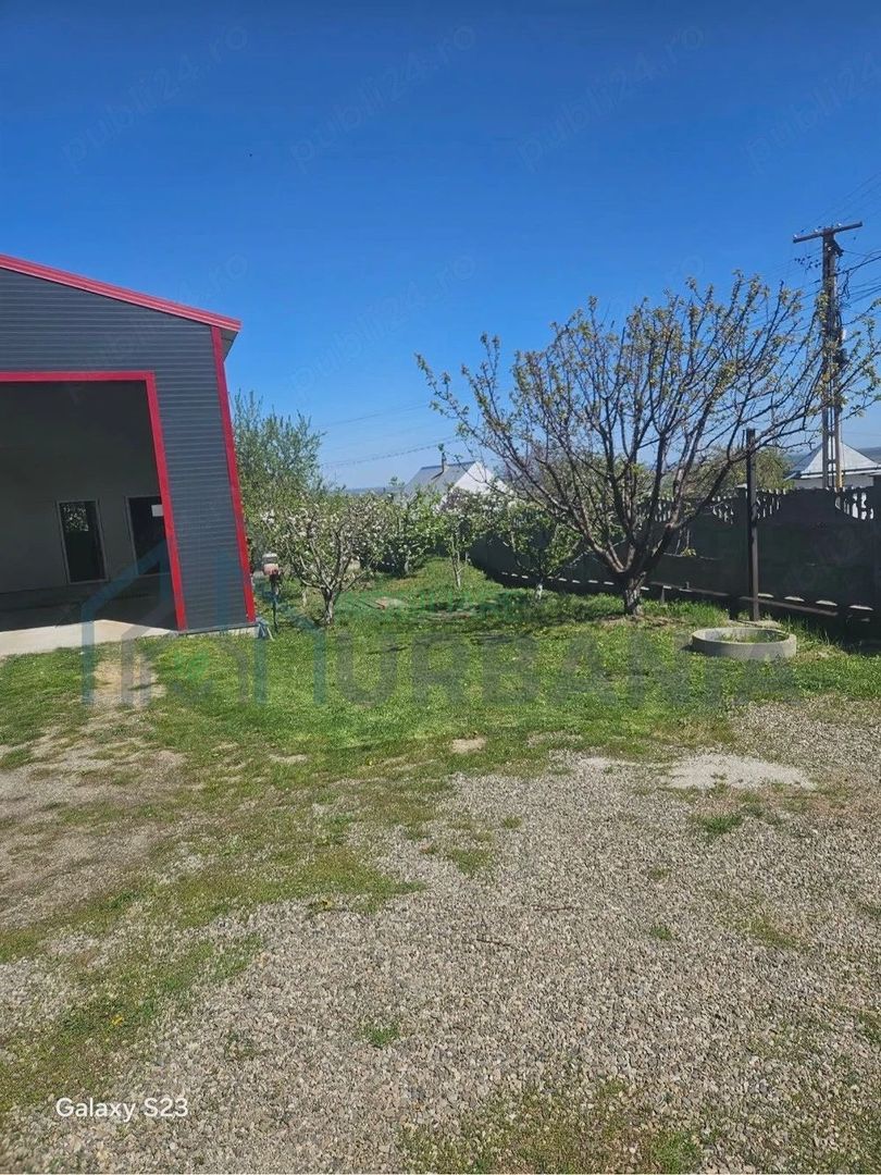 Hală nouă de 120 mp cu teren de 800 mp, Scobiți, jud. Iași – vânzare sau schimb cu apartament - Poză 3