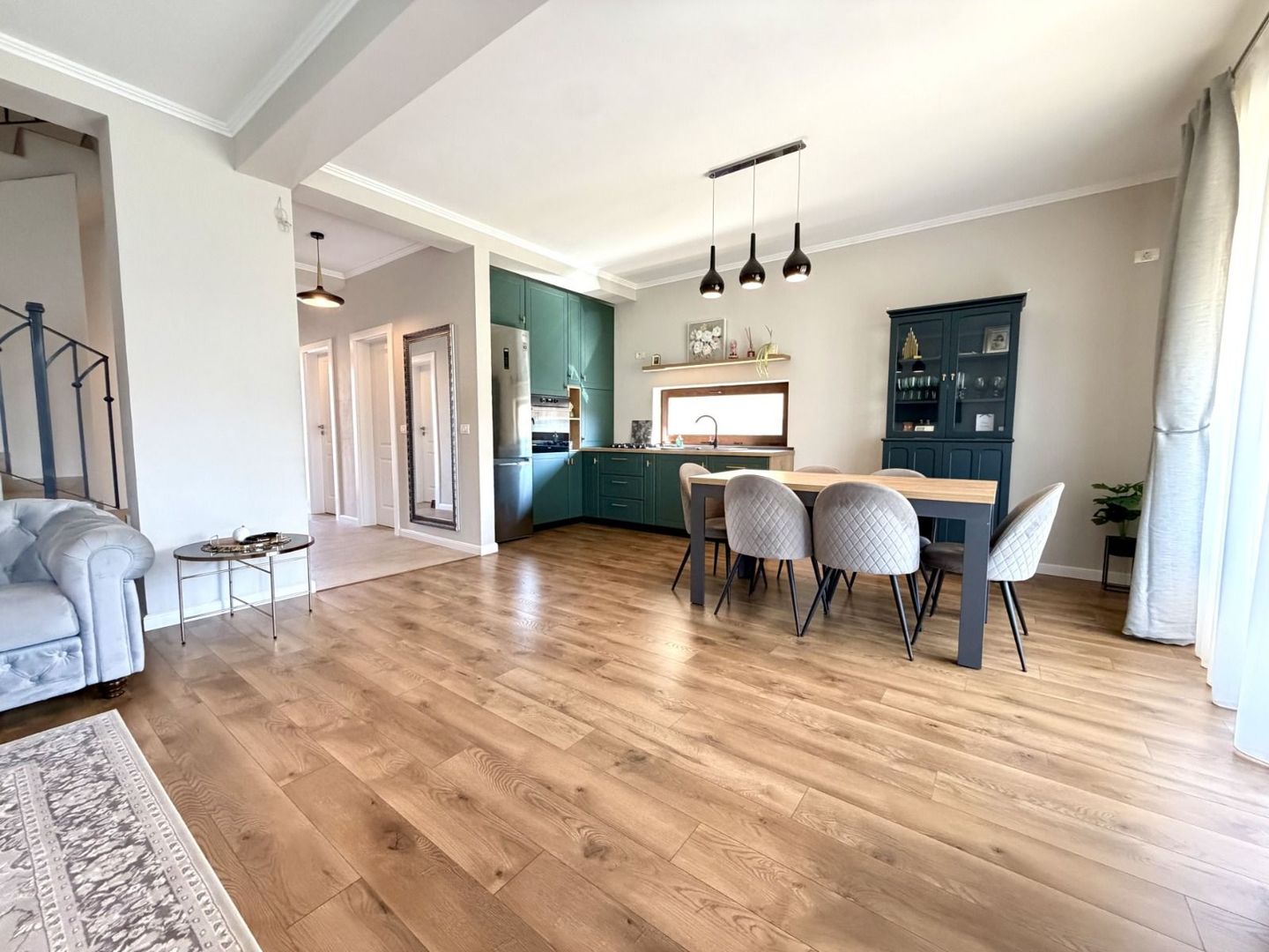 Duplex modern 5 camere 120 mp teren 335 mp Dumbravita Ferventia - Poză 21