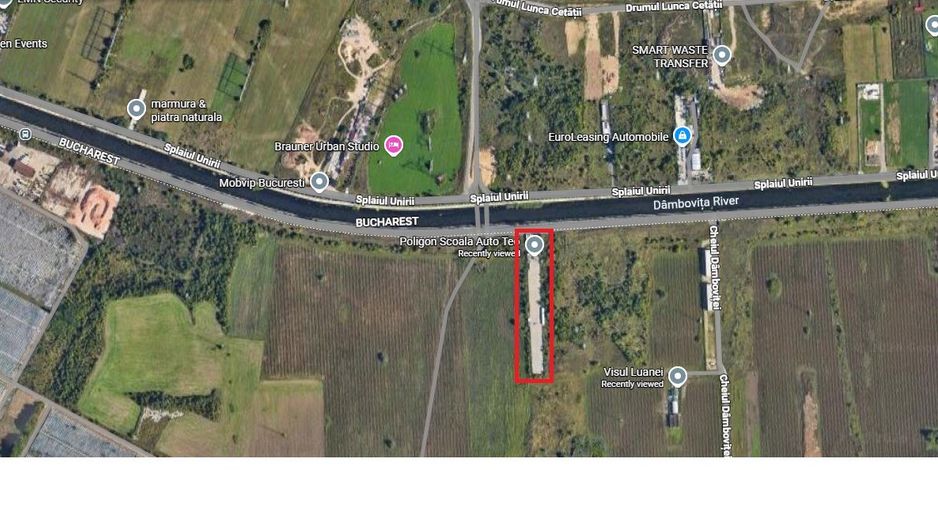 Teren de Inchiriat Splaiul Unirii Imprejmuit Utilitati Oportunitate - Poză 1